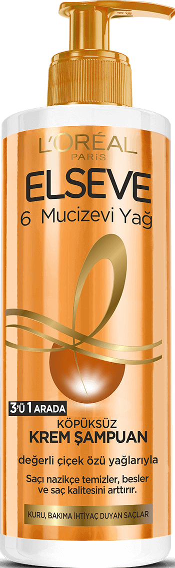 Elseve Mucizevi Yag Sac Bakimi 3 U 1 Arada Krem Sampuan L Oreal Paris