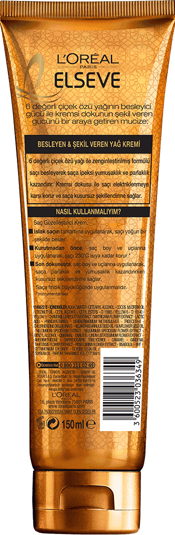 Elseve Durulanmayan Saç Bakım Kremi