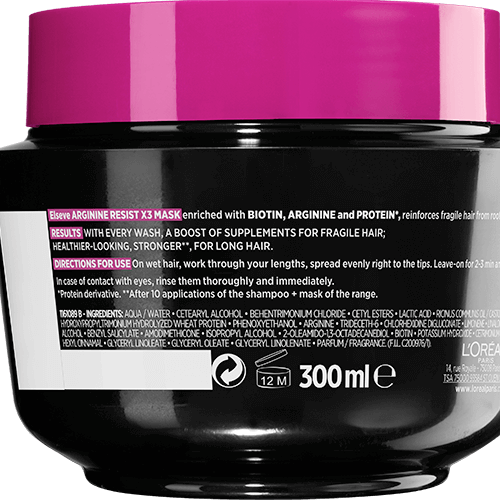 Saç Bakım Maskesi Elseve Arginine Ürün Görseli Arkadan
