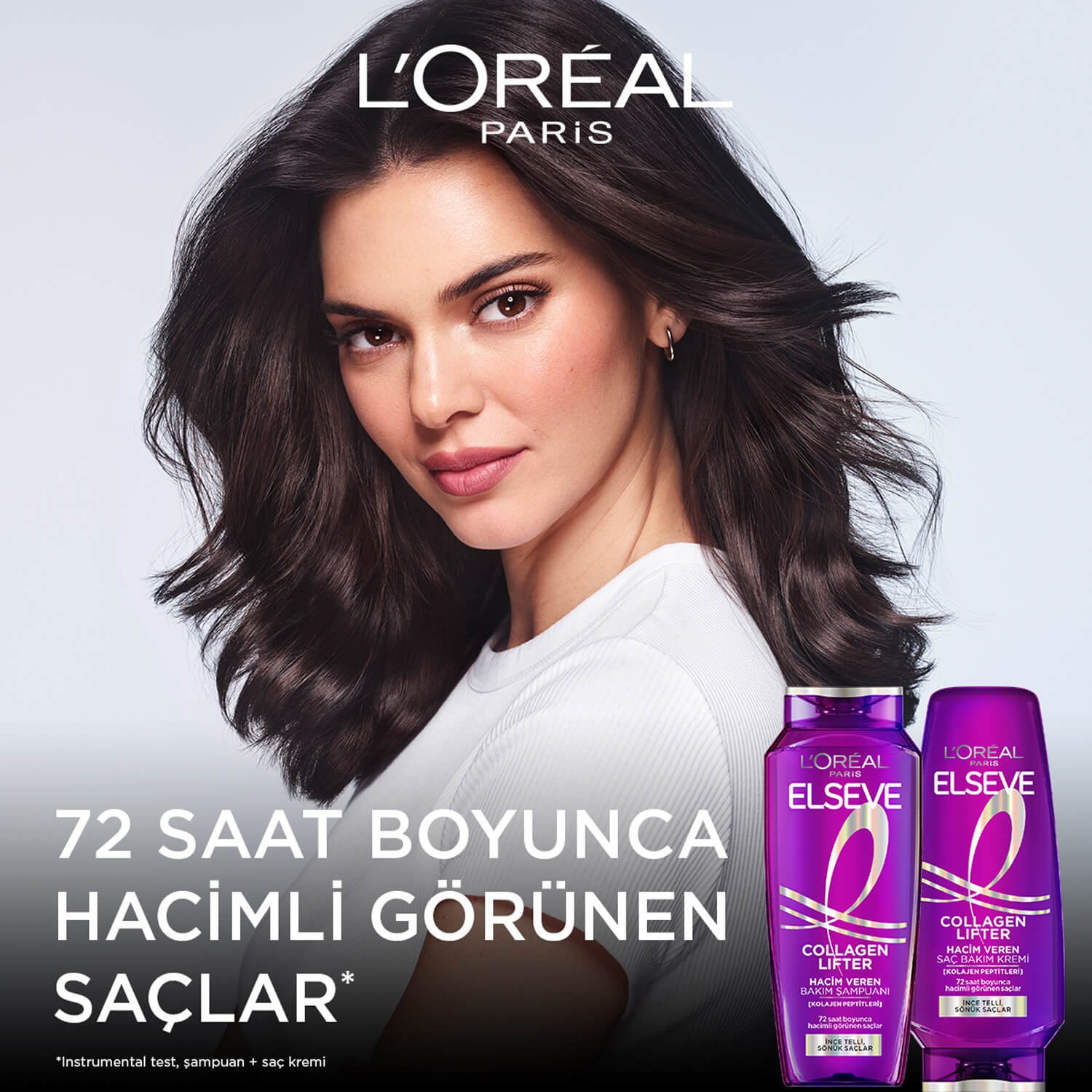 L'Oréal Paris Elseve Collagen Lifter hacim veren saç bakım kremi - 72 saat boyunca hacimli görünen saçlar sağlayan kolajen peptitli formül