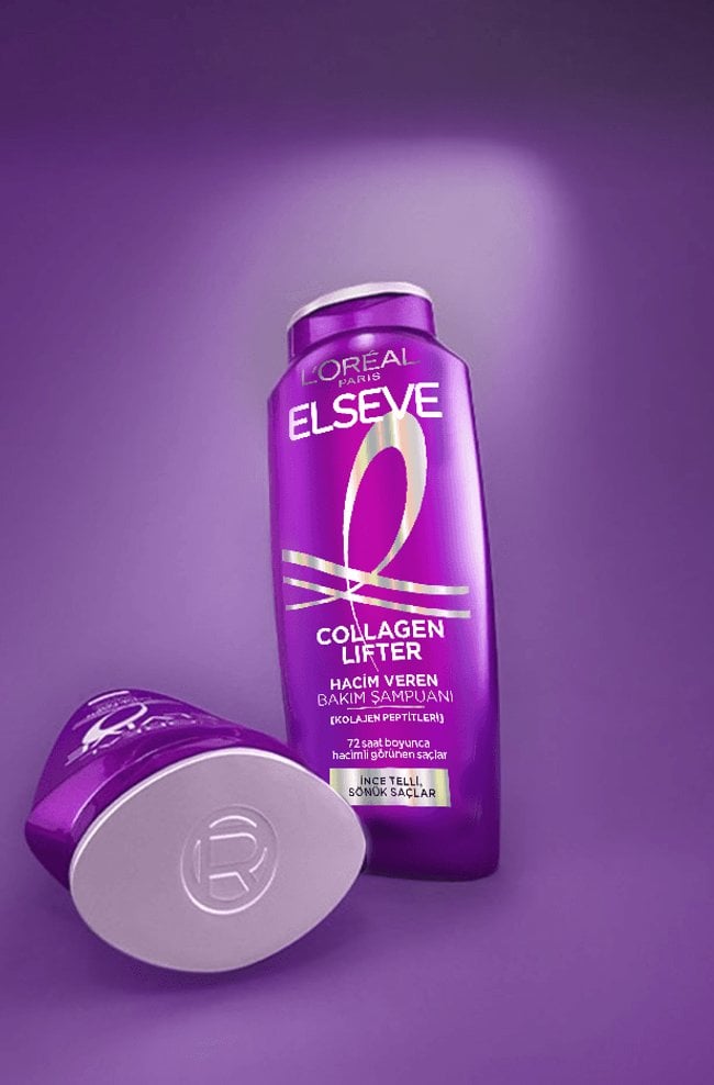 Elseve Collagen Lifter kolajen peptit içeren hacim veren şampuan 300 ml