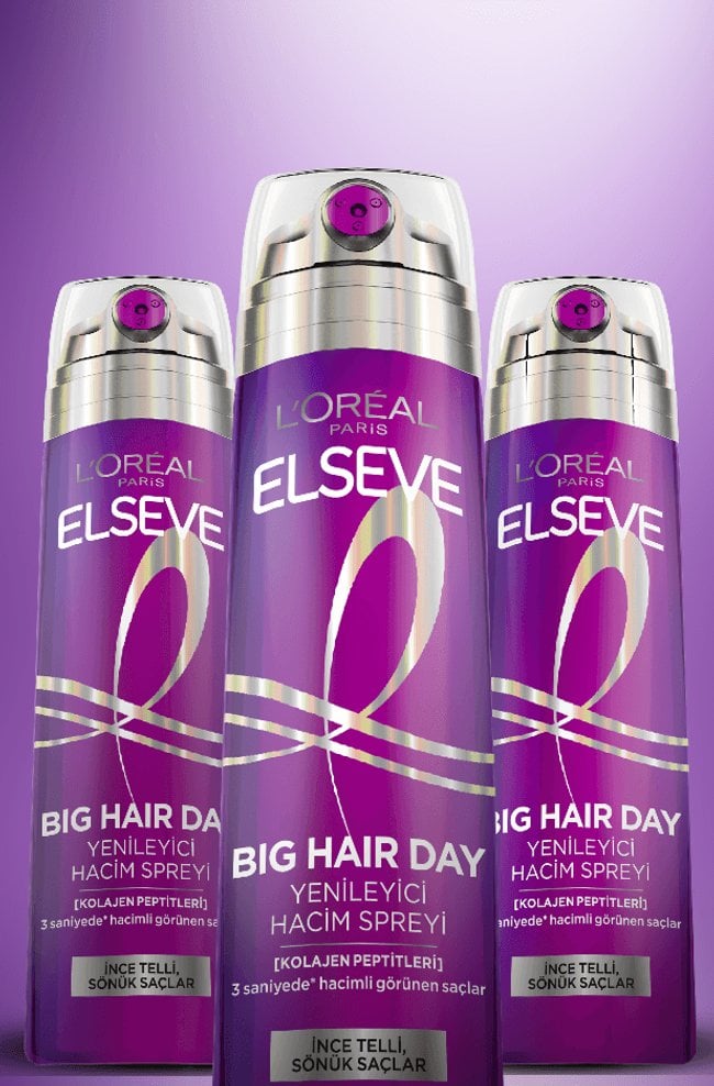 Elseve Collagen Lifter kolajen peptit içeren hacim veren saç spreyi 200 ml
