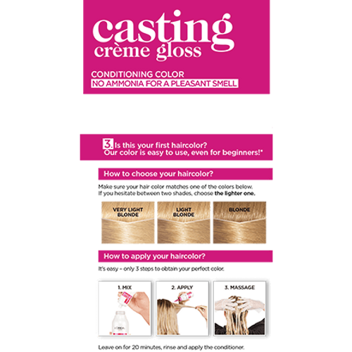 casting creme gloss bronz kahve680 saç boyası