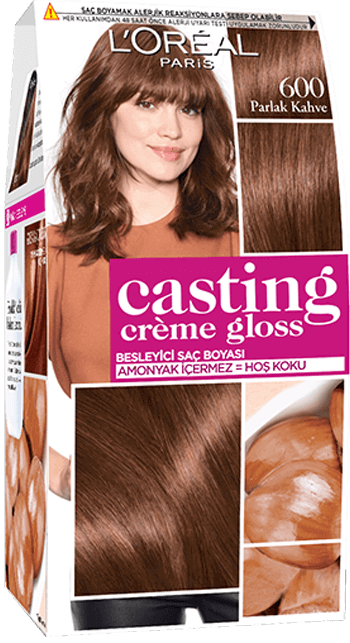 casting creme gloss saç boyası 600 parlak kahve