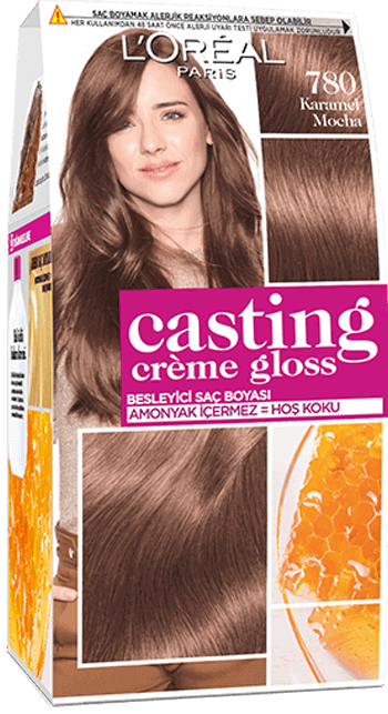 casting creme gloss saç boyası 780 karamel mocha