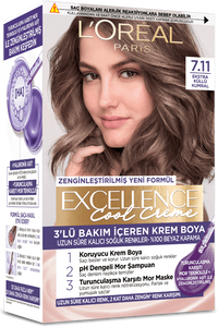 7.11 Ekstra Küllü Kumral Saç Boyası