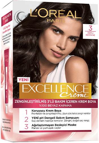 excellence creme 3 koyu kestane