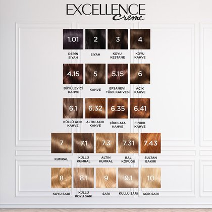 loreal paris excellence creme 6.32 altın açık kahve