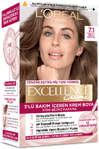 Excellence Creme 7.1 Küllü Kumral Saç Boyası