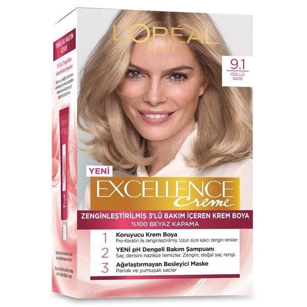 Excellence Creme 9.1 Küllü Sarı L�Oréal Paris