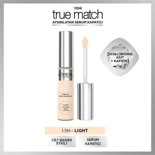 Loreal Paris True Match Serum Kapatıcı 1.5N Light
