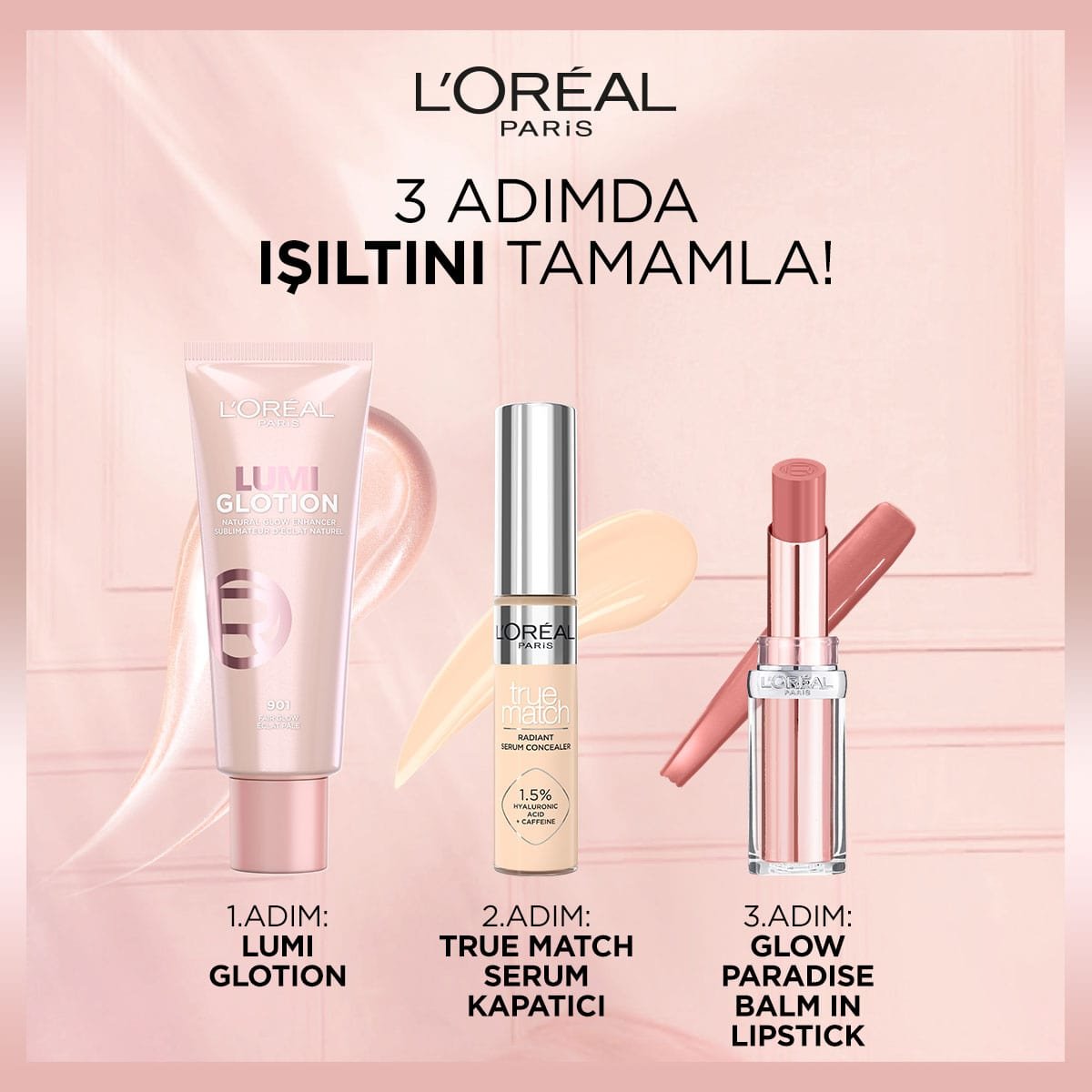 LUMI Glotion Ten Makyajı All-In-One Doğal Işıltı 901 - Fair Glow | L ...