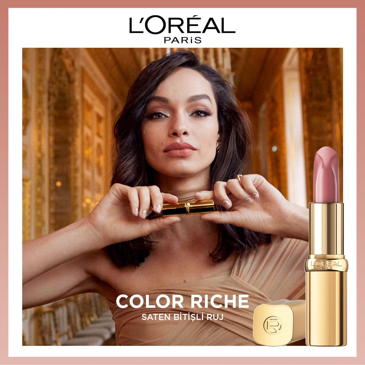 Color Riche Dudak Makyajı Saten Bitişli Ruj 107 Seine Sunset | L'Oréal ...