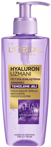loreal paris hyaluron uzmanı dolgunlaştırıcı temizleme jeli