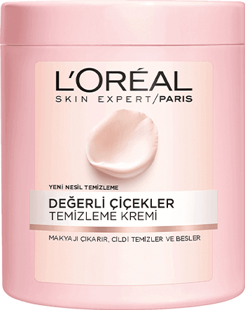 Degerli Cicekler Yuz Temizleme L Oreal Paris Degerli Cicekler Temizleme Kremi L Oreal Paris