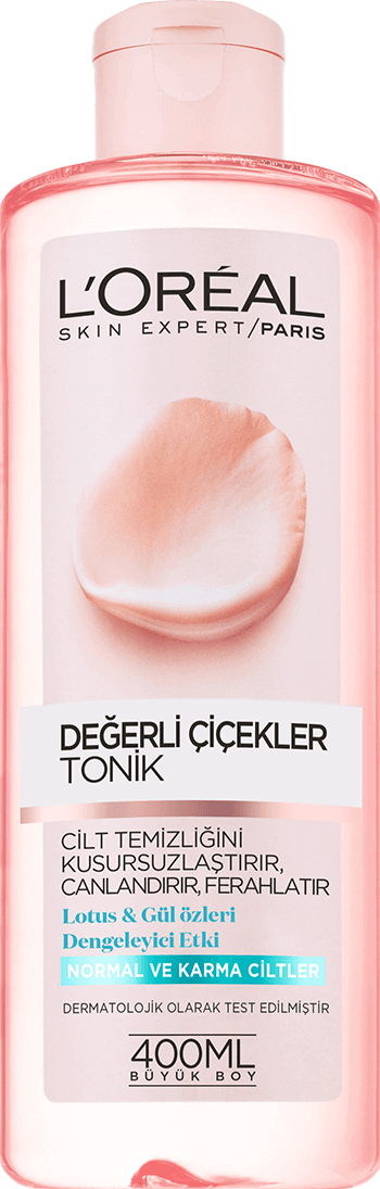 Degerli Cicekler Tonik Normal Ve Karma Ciltler L Oreal Paris