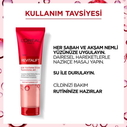 Loreal Paris Glikolik Asit Yüz Temizleyici