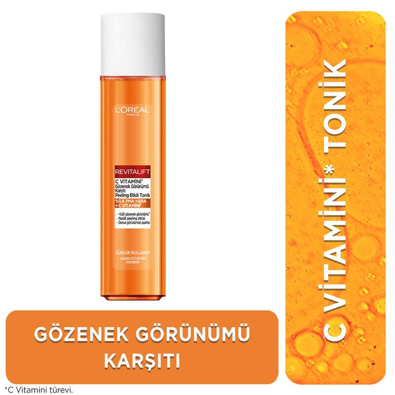 c vitaminli gözenek karşıtı tonik