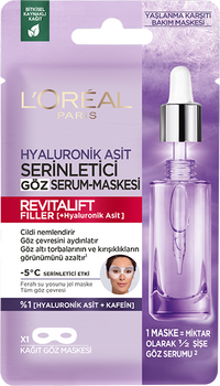 loreal paris revitalift filler göz maskesi